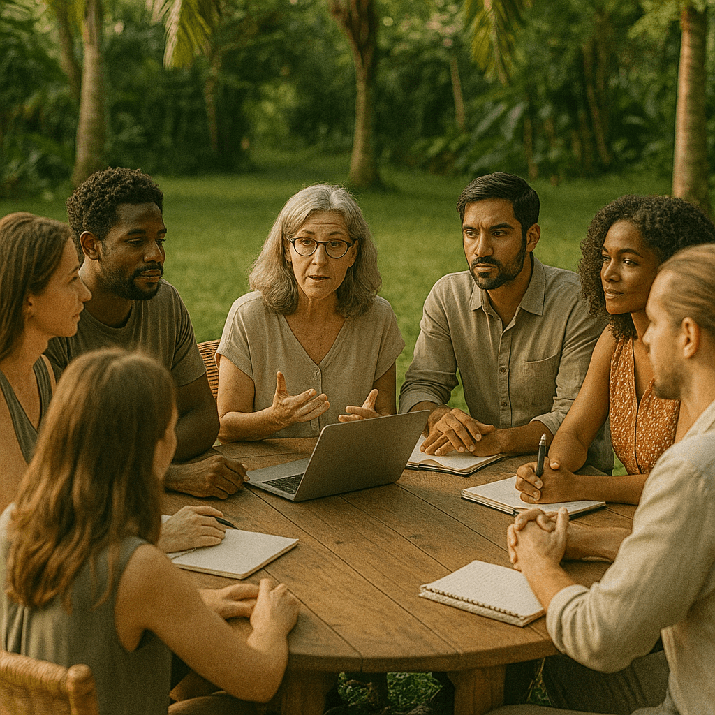 Community discussion meeting