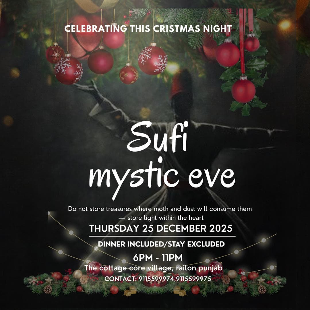 Gen Z bhajan clubbing , Sufi mystic eve , Namsimran connect to heart